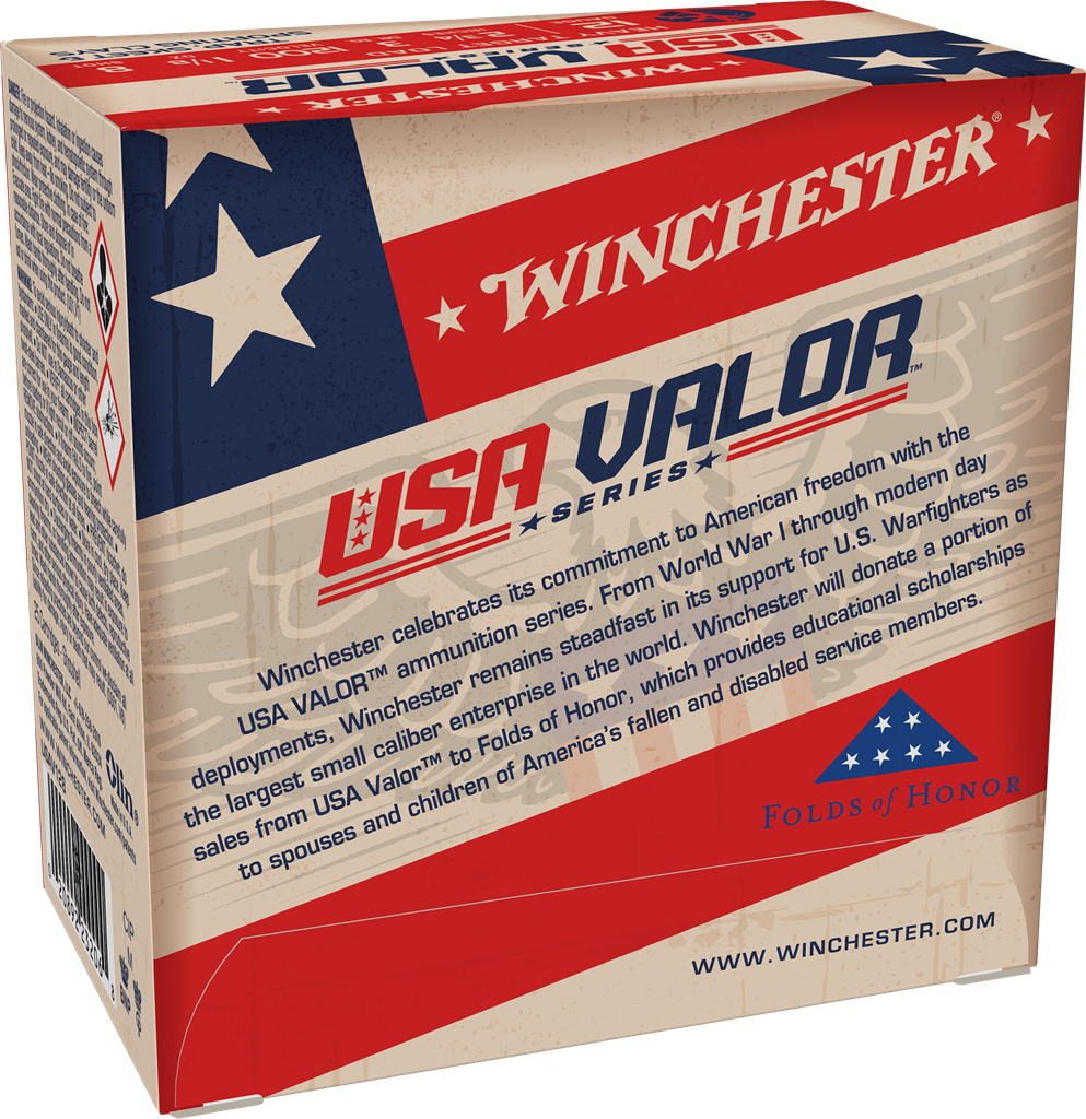 Winchester USA Valor - 12GA - 2 3/4" - #8