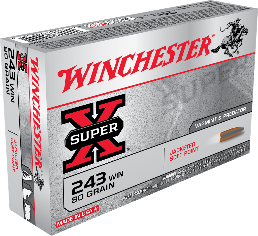 Winchester Super-X .243Win / 80gr