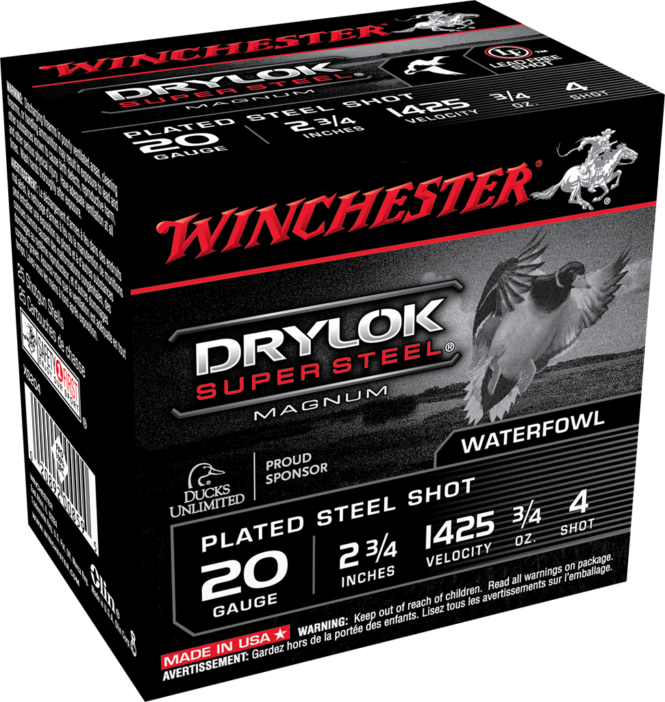 Winchester Drylok Super Steel - 20GA - 2 3/4" - 4