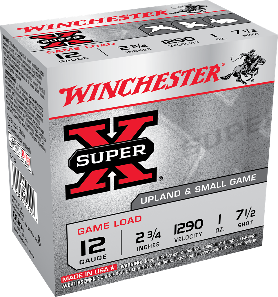 Winchester Super X - 12GA - 2 3/4" - #7 1/2