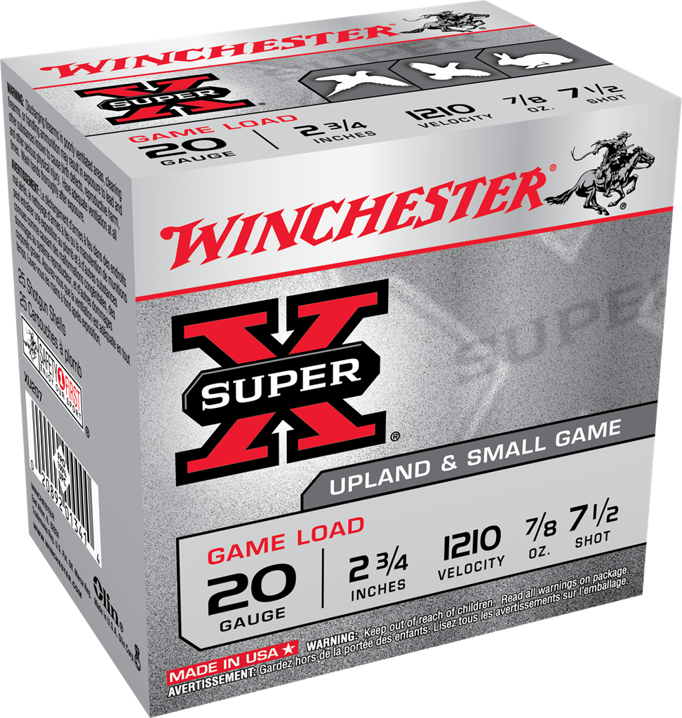 Winchester Super X -  20GA - 2 3/4" - 7.5