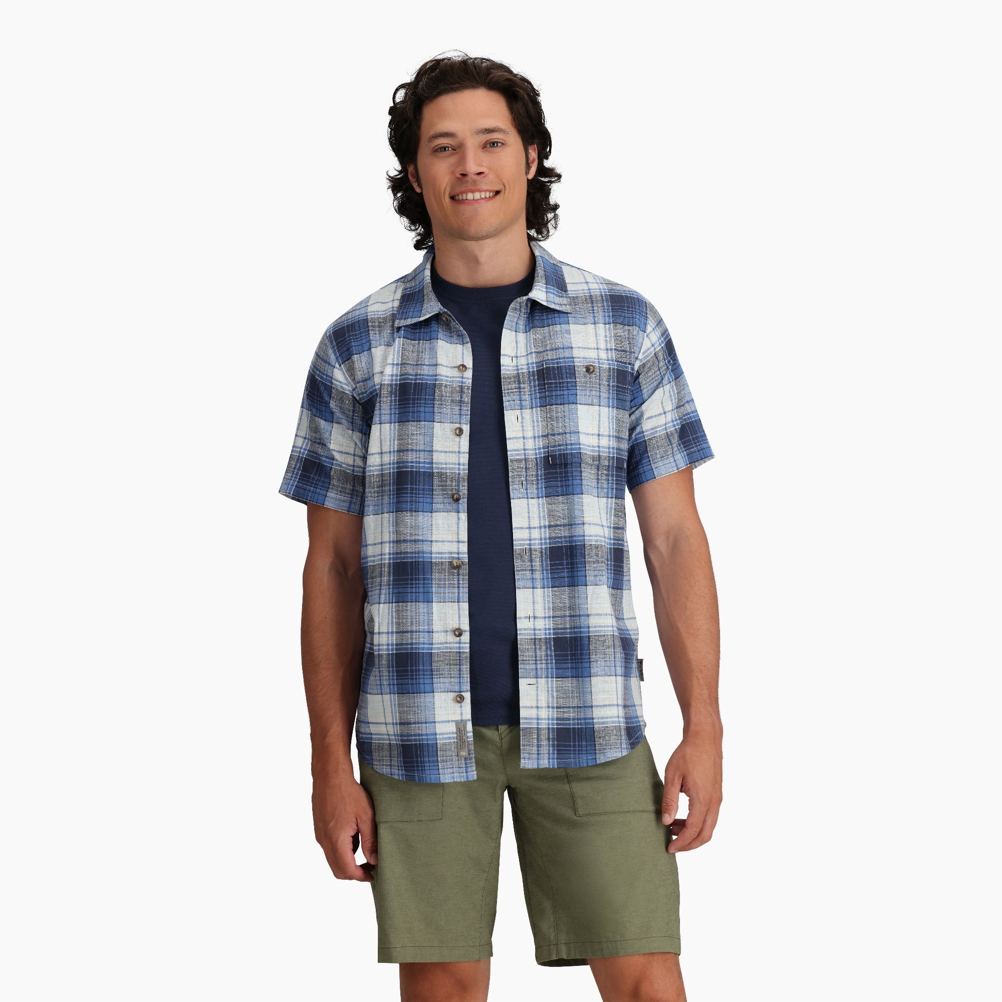 Royal Robbins Redwood Plaid Button Up - Mens